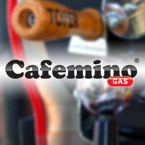 Cafemino gas coffee roaster red